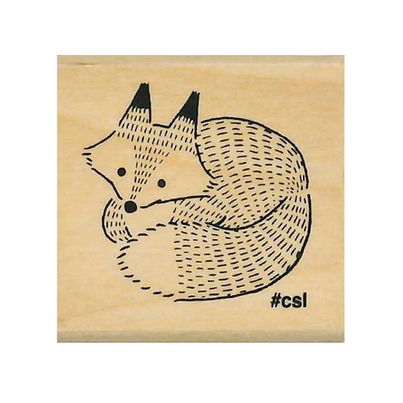 Kodomo No Kao | Sello I Love Stamp Red Fox