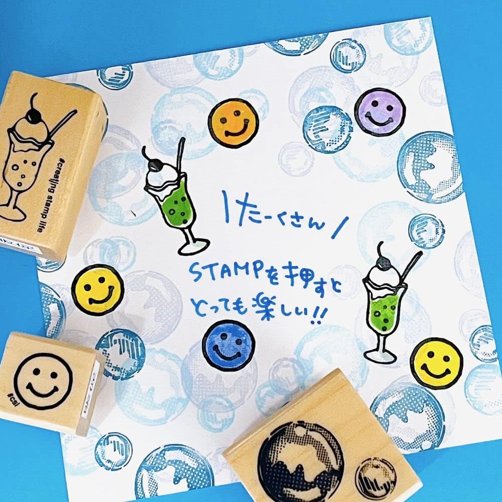 Kodomo No Kao | Sello Mini I Love Stamp Smile - Image 3