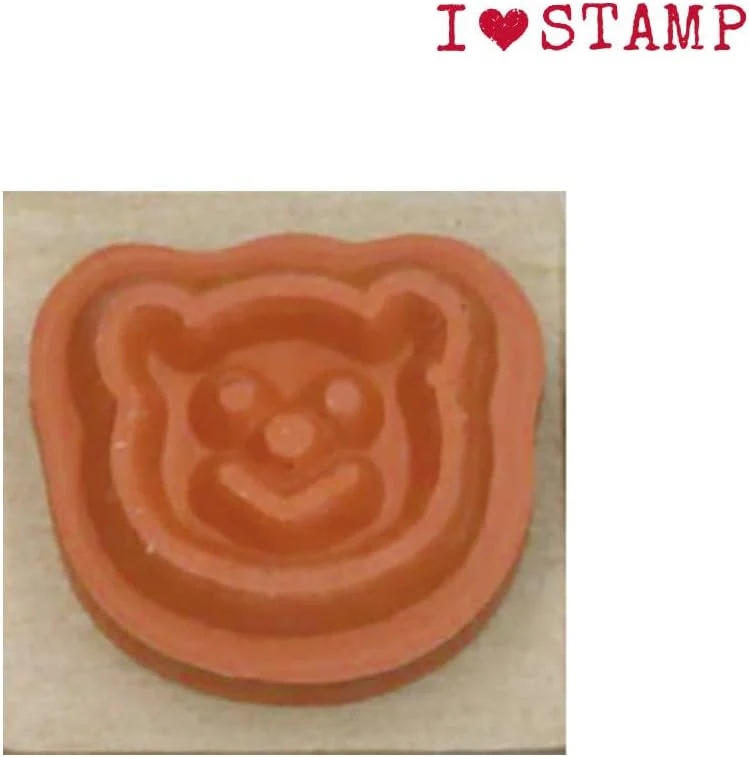 Kodomo No Kao | Sello Mini I Love Stamp Smiley Bear - Image 4