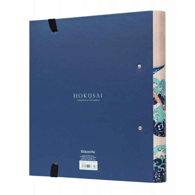 Kokonote | Carpeta de 2 Anillas A4 Hokusai - Image 3