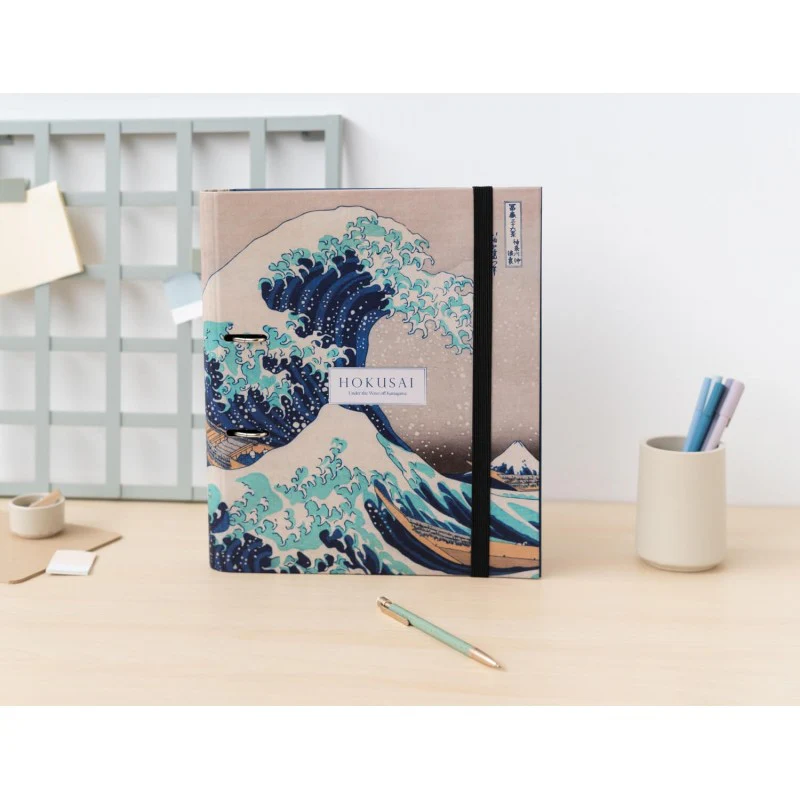 Kokonote | Carpeta de 2 Anillas A4 Hokusai - Image 6