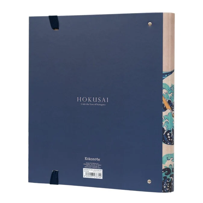 Kokonote | Carpeta de 4 Anillas A4 Hokusai - Image 6