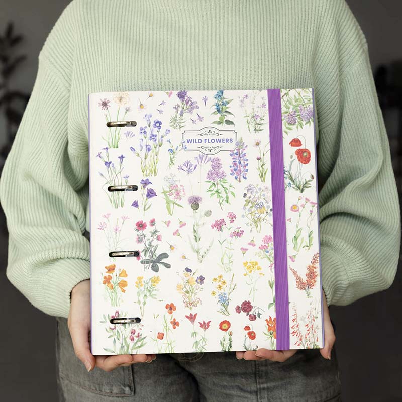 Kokonote | Carpeta de 4 Anillas A4 Wild Flowers - Image 7