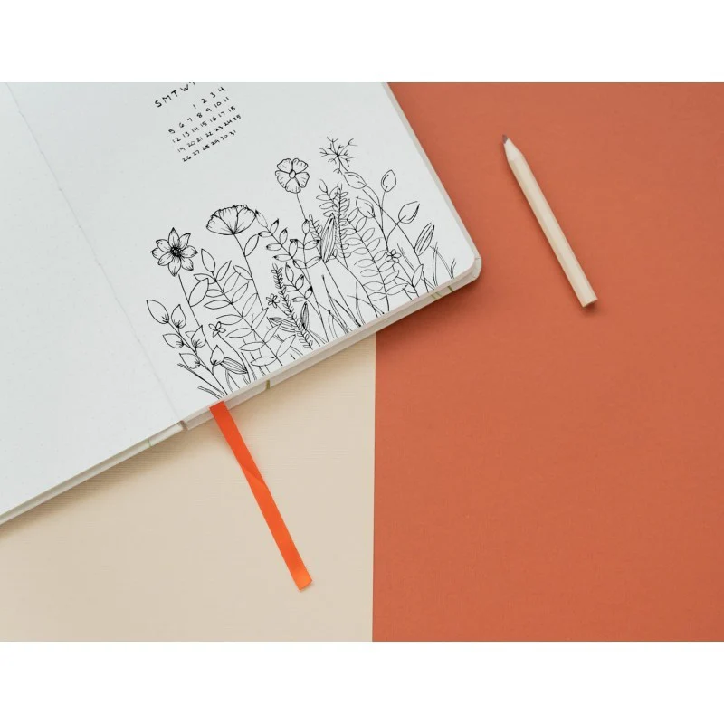 Kokonote | Cuaderno Artesanal A5 Botanical Flower - Image 7