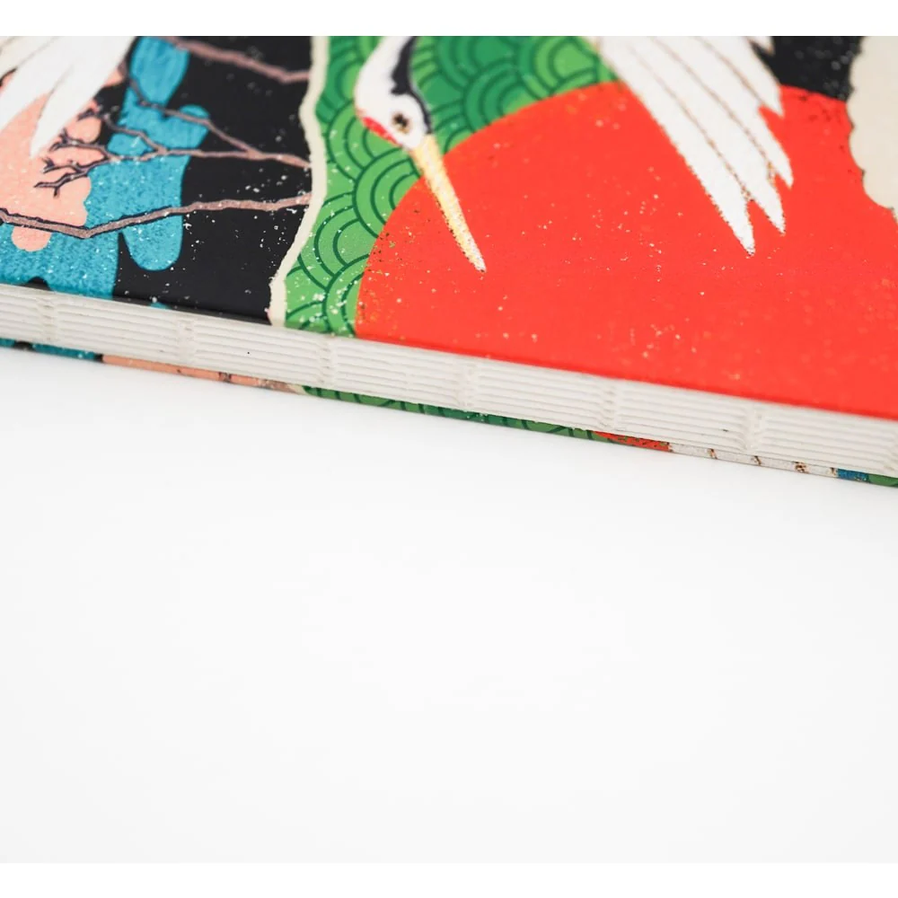 Kokonote | Cuaderno Artesanal A5 Japanese Crane - Image 3