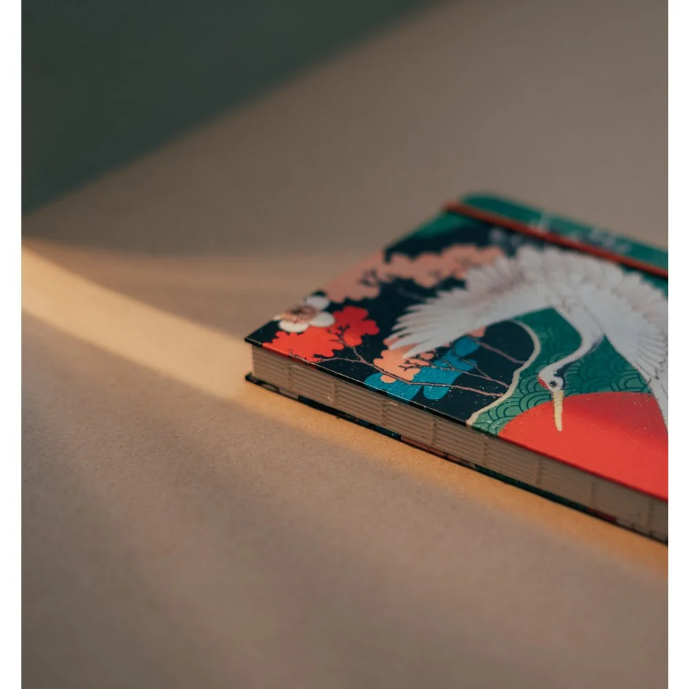 Kokonote | Cuaderno Artesanal A5 Japanese Crane - Image 6