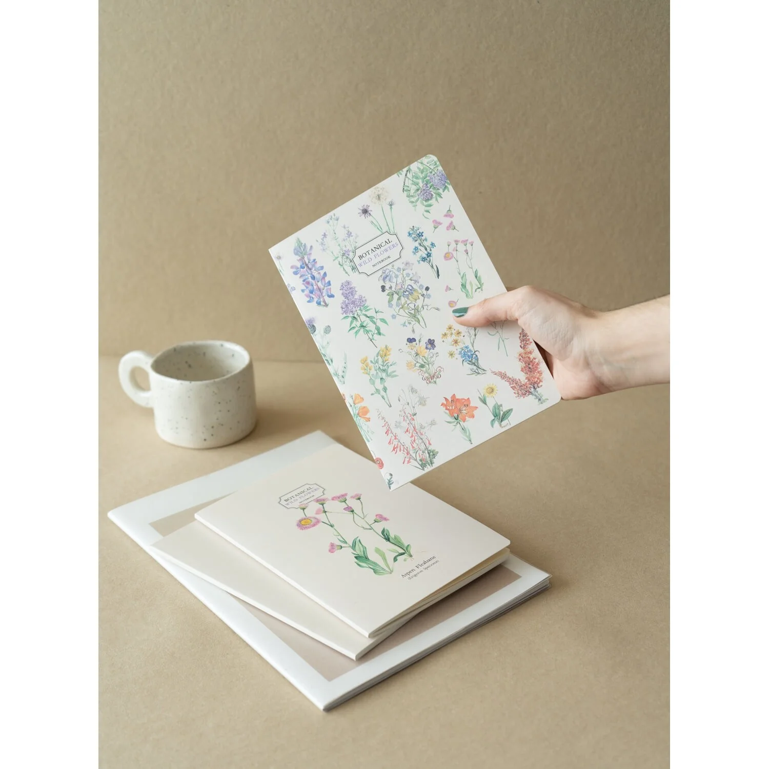 Kokonote | Pack de 3 Cuadernos A5 Botanical Wild Flowers - Image 5