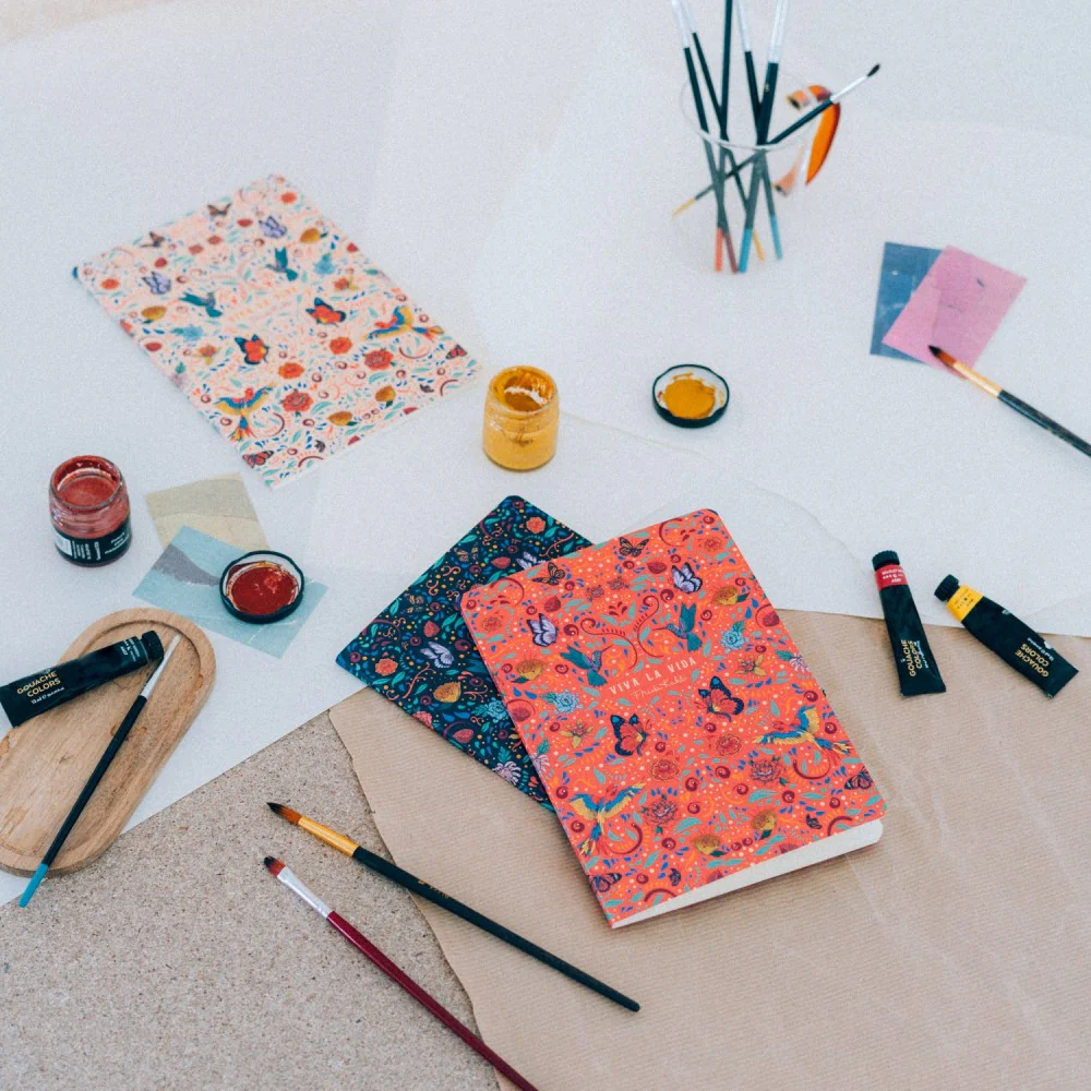 Kokonote | Pack de 3 Cuadernos A5 Frida Kahlo Viva La Vida - Image 7