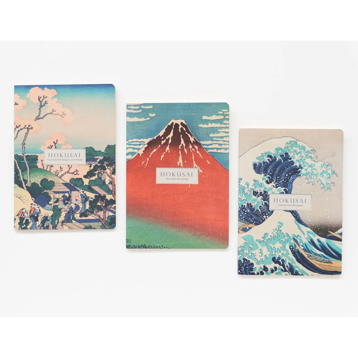 Kokonote | Pack de 3 Cuadernos A5 Hokusai - Image 2