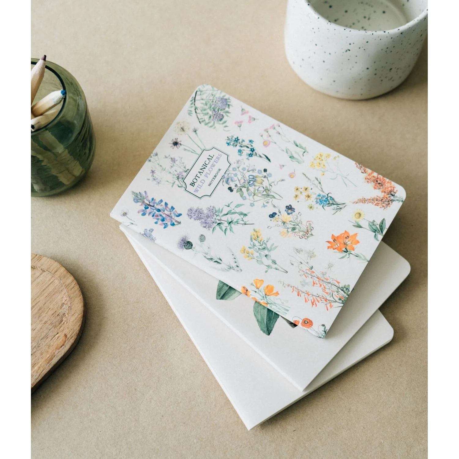 Kokonote | Pack de 3 Cuadernos A6 Botanical Wild Flowers - Image 8