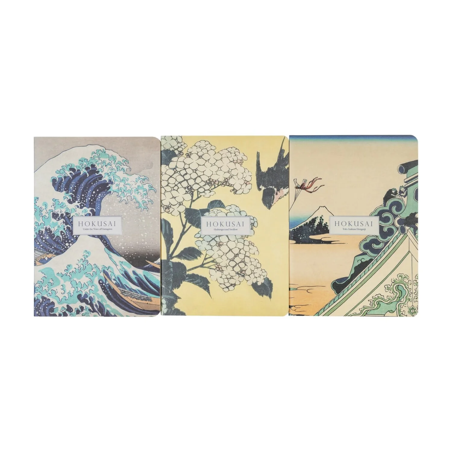 Kokonote | Pack de 3 Cuadernos A6 Hokusai - Image 3