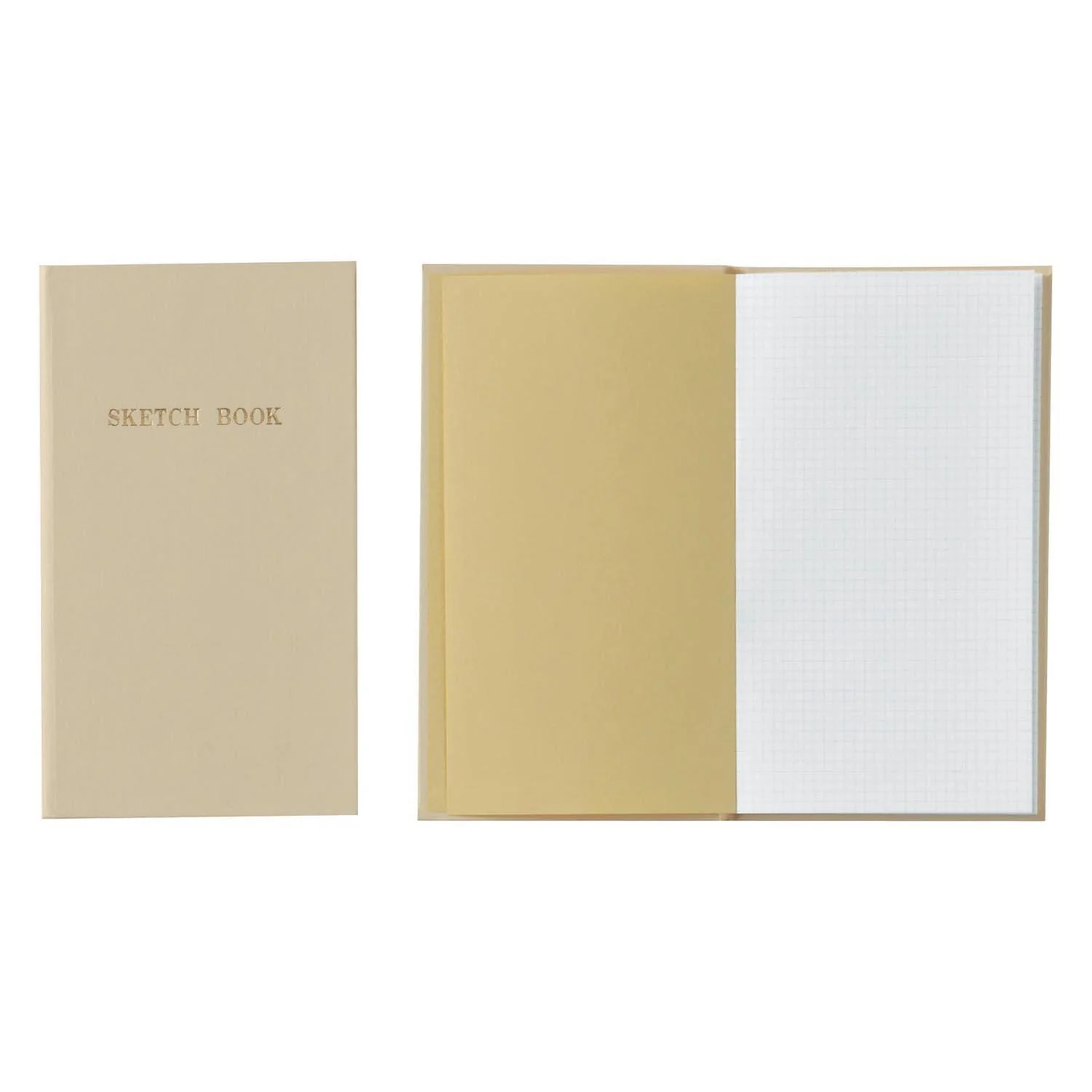 Kokuyo | Cuaderno Mini Sketch Book Trystrams Beige - Image 3