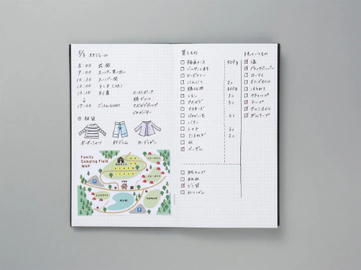 Kokuyo | Cuaderno Mini Sketch Book Trystrams Red - Image 5