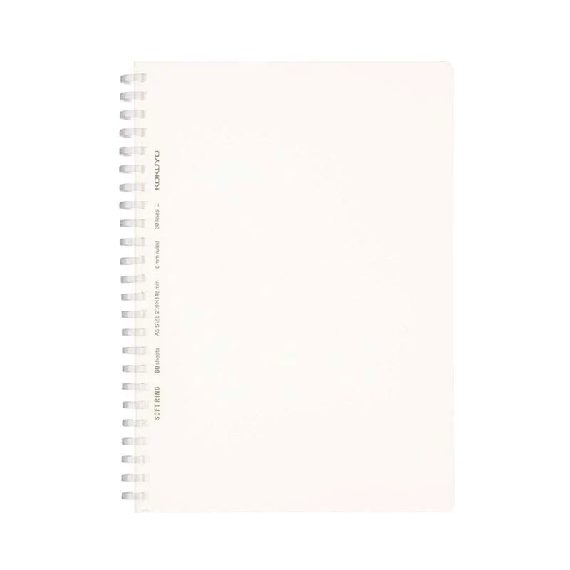 Kokuyo | Cuaderno Soft Ring A5 Clear (Rayas)