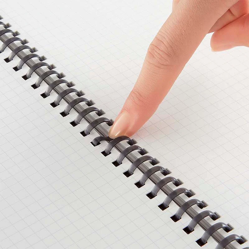 Kokuyo | Cuaderno Soft Ring B5 Black (Cuadros) - Image 5