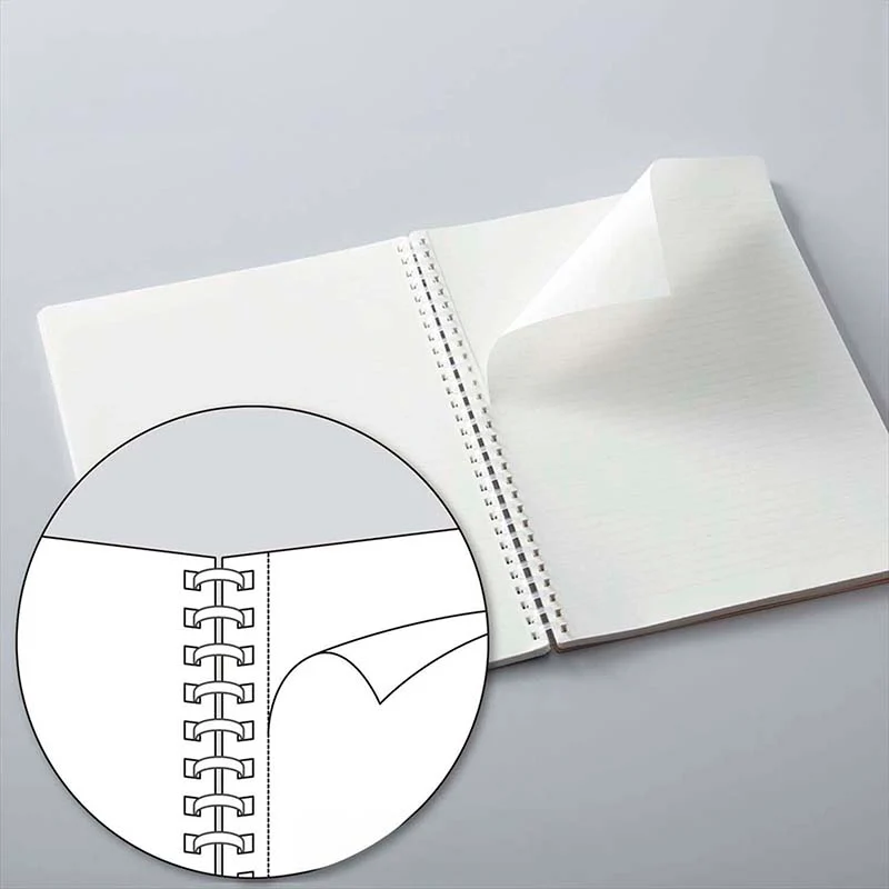 Kokuyo | Cuaderno Soft Ring B5 Black (Cuadros) - Image 9