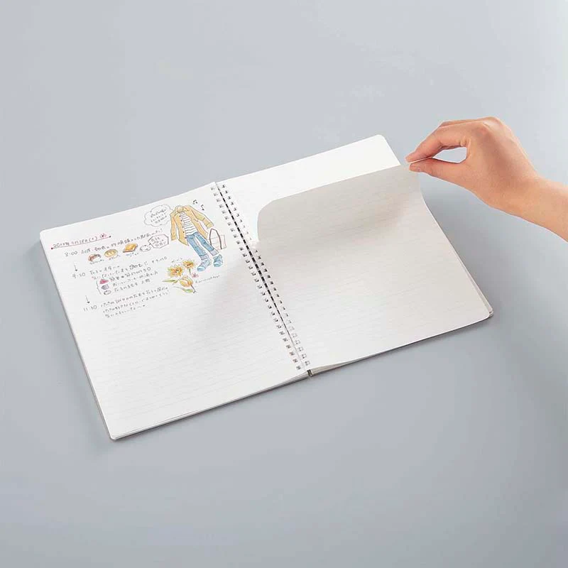 Kokuyo | Cuaderno Soft Ring B5 Natural Beige (Rayas) - Image 6