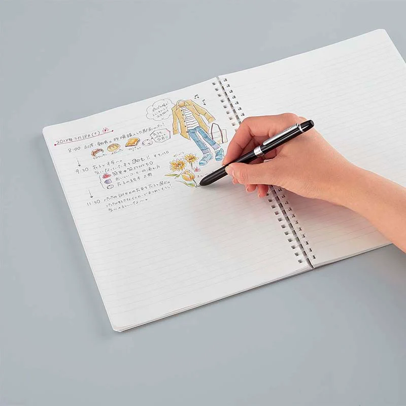 Kokuyo | Cuaderno Soft Ring B5 Natural Beige (Rayas) - Image 7