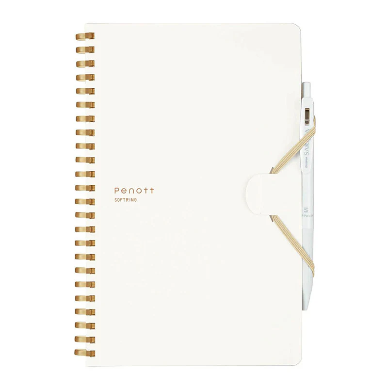 Kokuyo | Cuaderno Soft Ring Penott A5 White (Cuadros) - Image 2