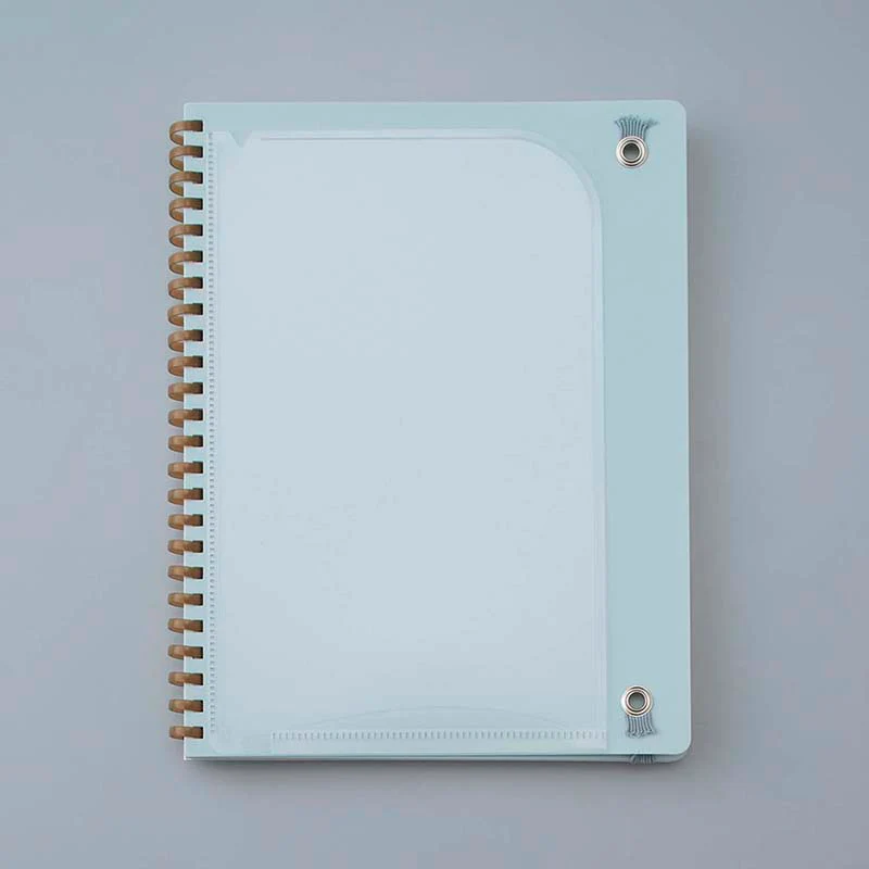 Kokuyo | Cuaderno Soft Ring Sooofa A5 Warm Gray (Cuadros) - Image 10