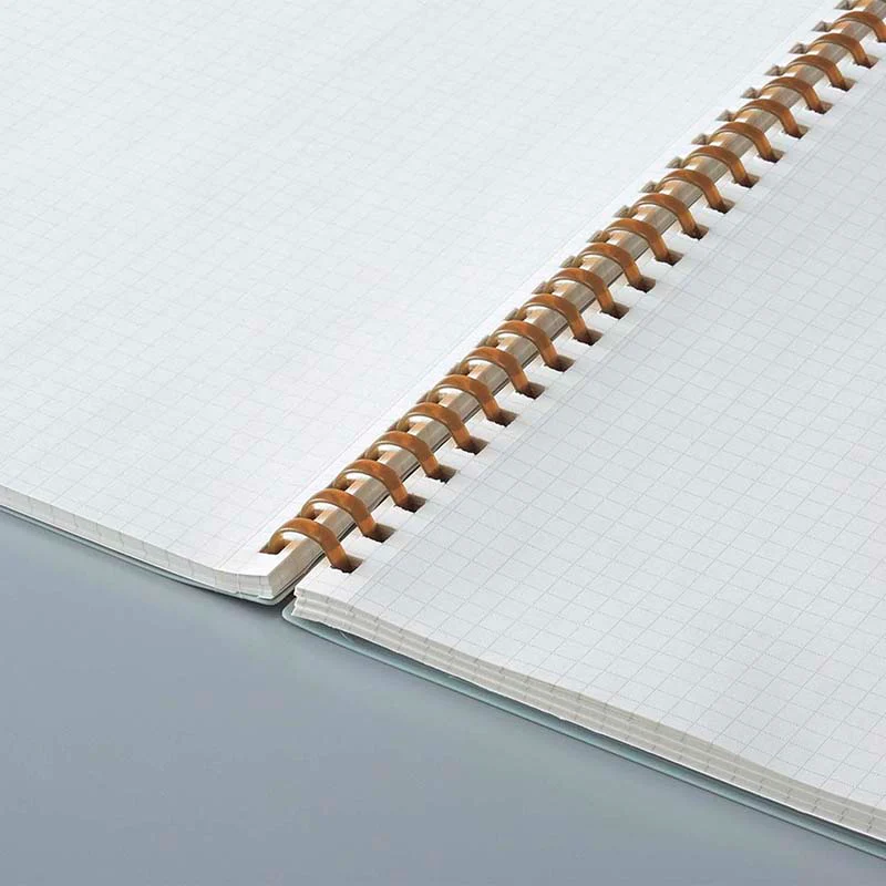 Kokuyo | Cuaderno Soft Ring Sooofa A5 Warm Gray (Cuadros) - Image 2