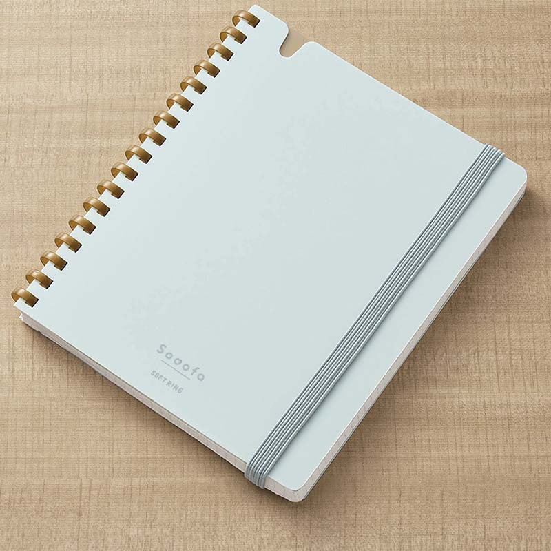 Kokuyo | Cuaderno Soft Ring Sooofa A6 Green (Cuadros) - Image 2
