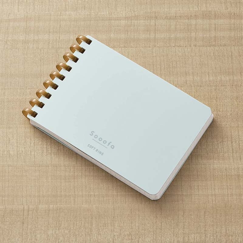 Kokuyo | Cuaderno Soft Ring Sooofa A7 Blue (Cuadros) - Image 3