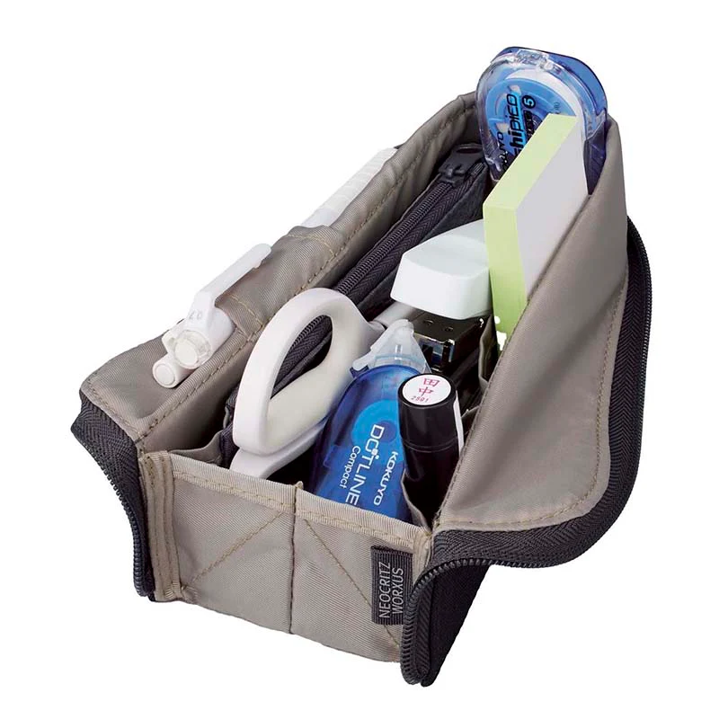 Kokuyo | Estuche Neo Critz Worxus Black & Light Blue - Image 3