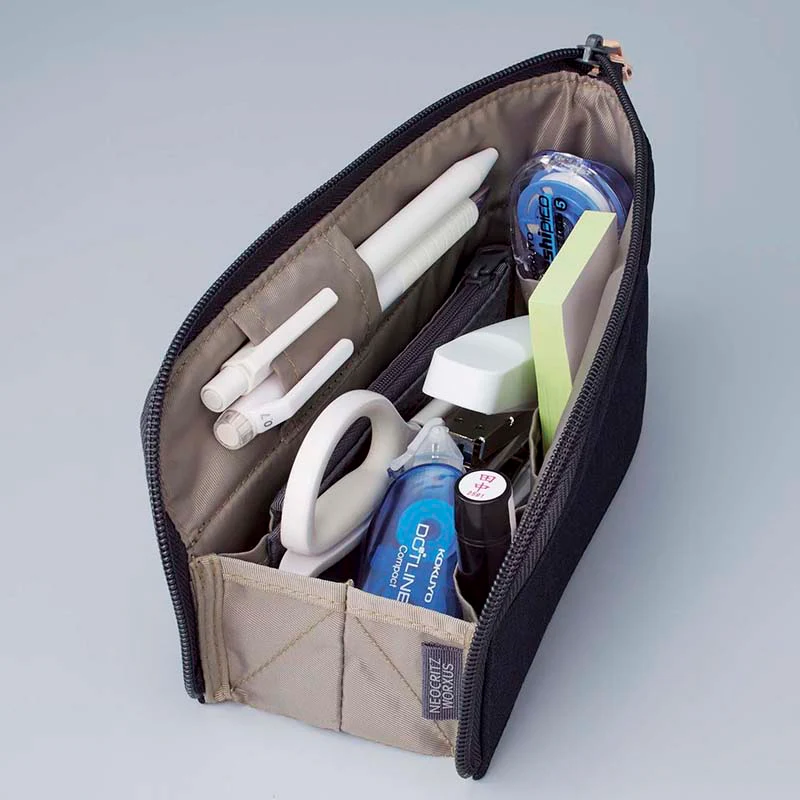 Kokuyo | Estuche Neo Critz Worxus Black & Light Blue - Image 4