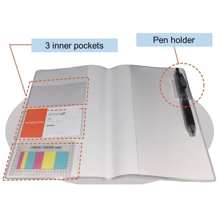 Kokuyo | Funda Clear Cover para Jibun Techo B6 Slim - Image 3
