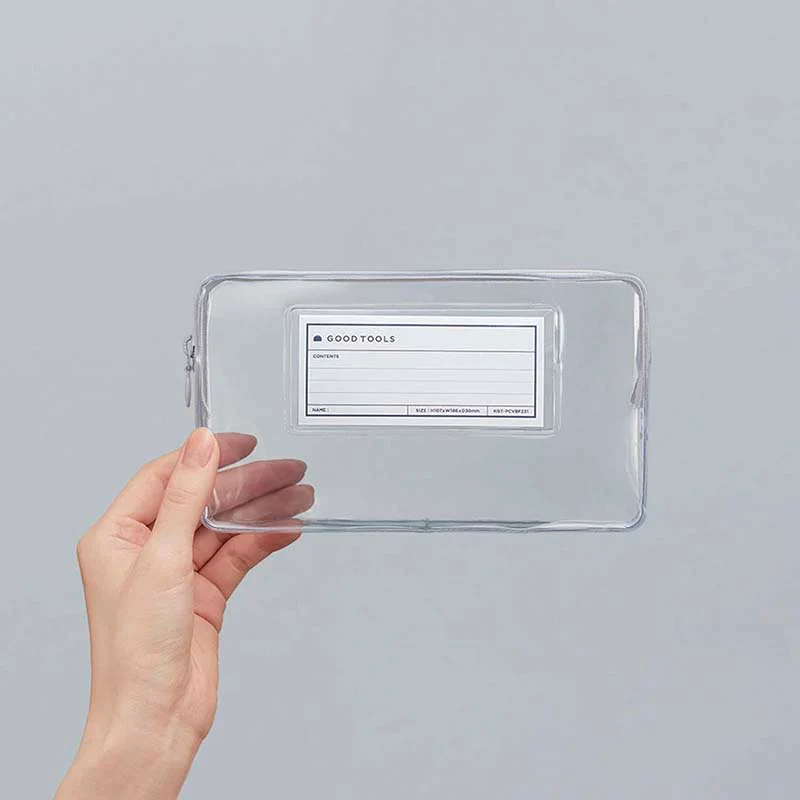 Kokuyo | Funda Estuche Pouch Good Tools Clear White - Image 6