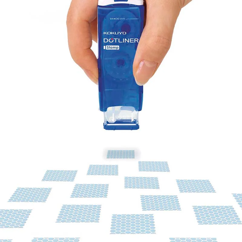 Kokuyo | Pegamento Estampa Dotliner Strong Adhesive Blue - Image 2