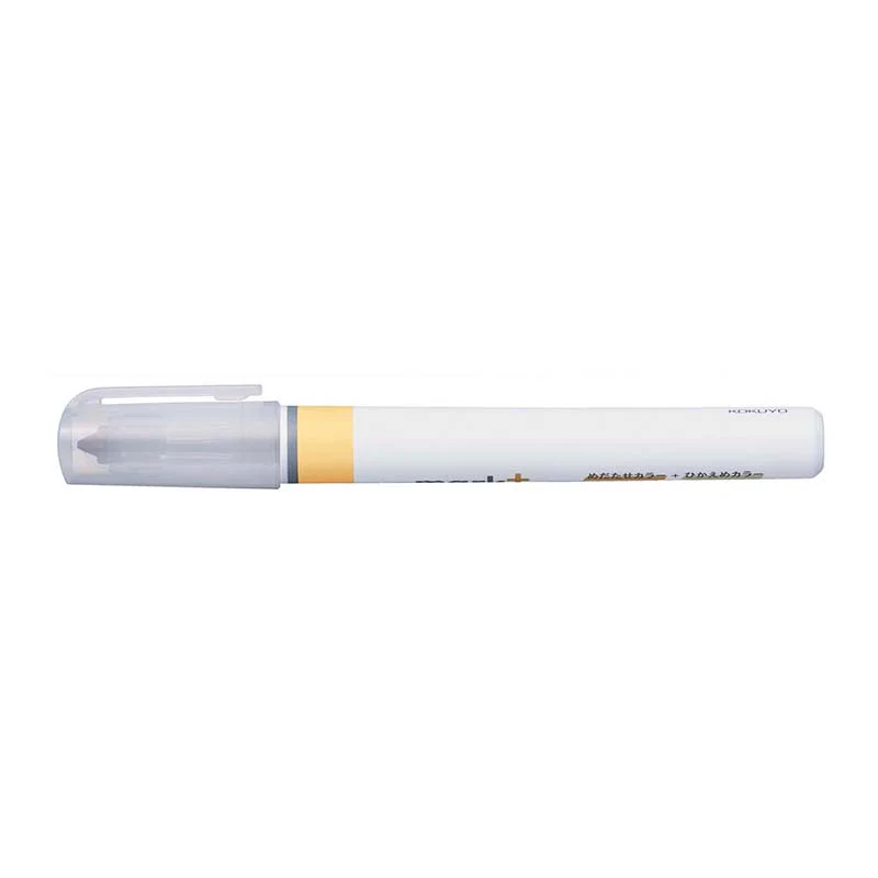 Kokuyo | Subrayador de Doble Punta Mark+ 2 Tone Gold - Image 3