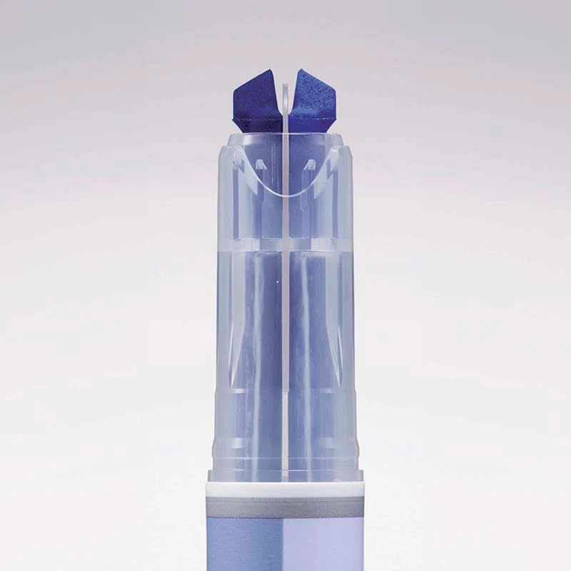Kokuyo | Subrayador de Doble Punta Mark+ 2 Tone Light Blue - Image 3