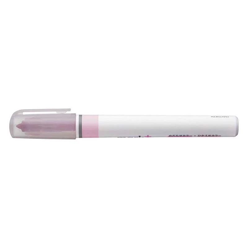 Kokuyo | Subrayador de Doble Punta Mark+ 2 Tone Pink - Image 4