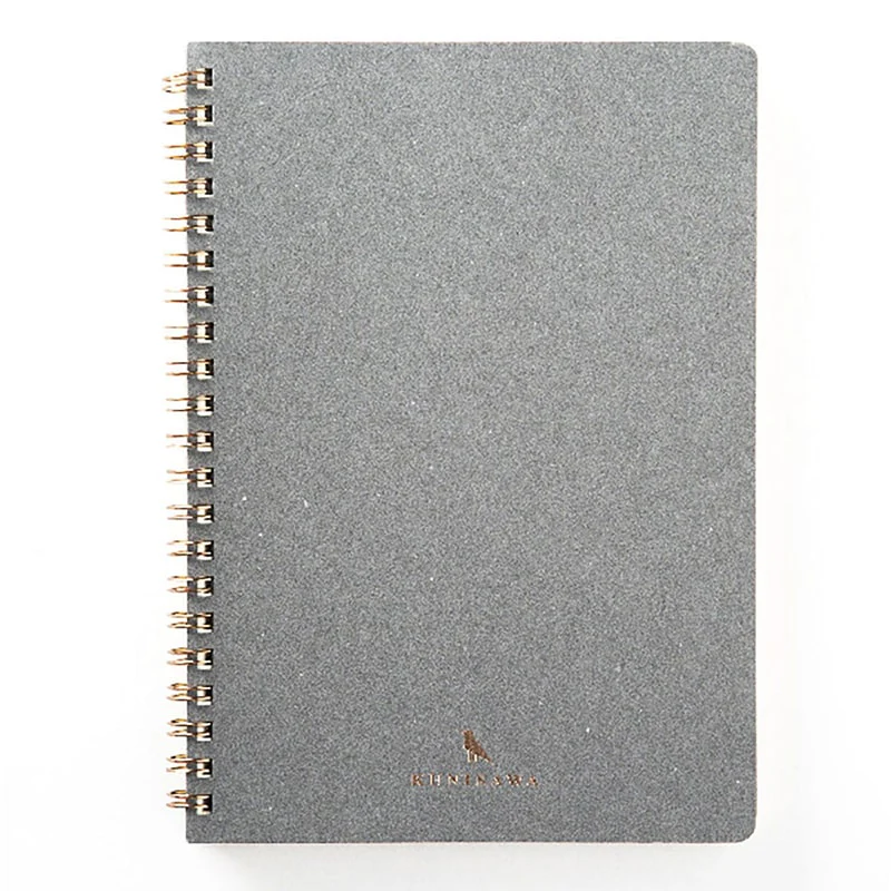 Kunisawa | Cuaderno A5 Find Ring Note Grey
