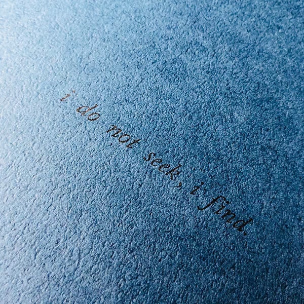 Kunisawa | Cuaderno A5 Find Slim Note Midnight Blue - Image 4