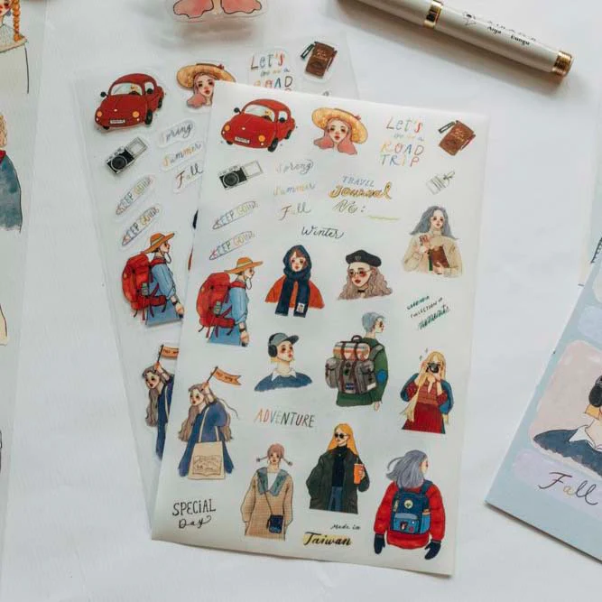 La Dolce Vita | Pegatinas Let Us Go On A Road Trip (2pc)