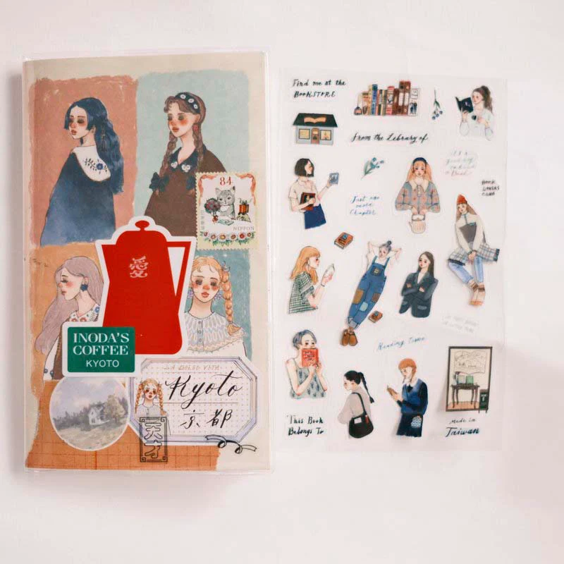 La Dolce Vita | Pegatinas Life In A Bookstore (2pc) - Image 2