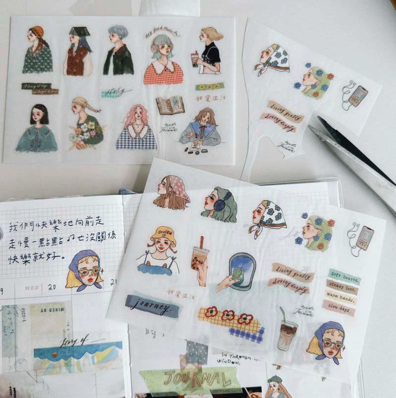 La Dolce Vita | Pegatinas Transferibles A Slow Journey (2pc) - Image 7