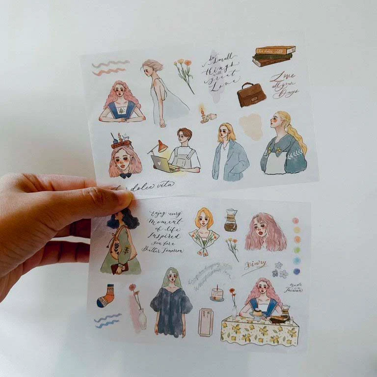 La Dolce Vita | Pegatinas Transferibles Every Day Is A New Day (2pc) - Image 3