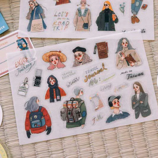 La Dolce Vita | Pegatinas Transferibles Let's Go on a Road Trip (2pc) - Image 2