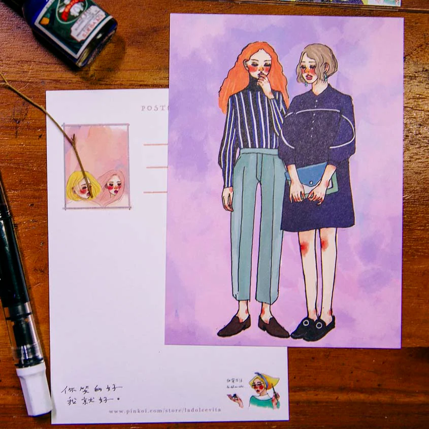 La Dolce Vita | Postal Blue Clothes Good Friends