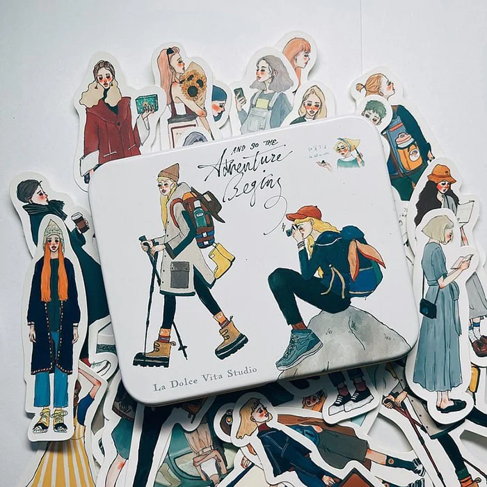 La Dolce Vita | Set de Pegatinas Bon Voyage (30pc) - Image 10