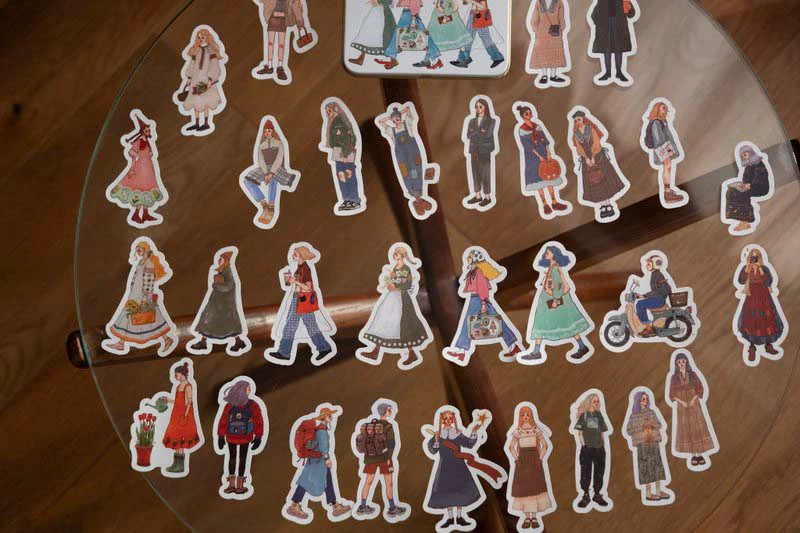 La Dolce Vita | Set de Pegatinas We Move Forward Happily (30pc) - Image 4