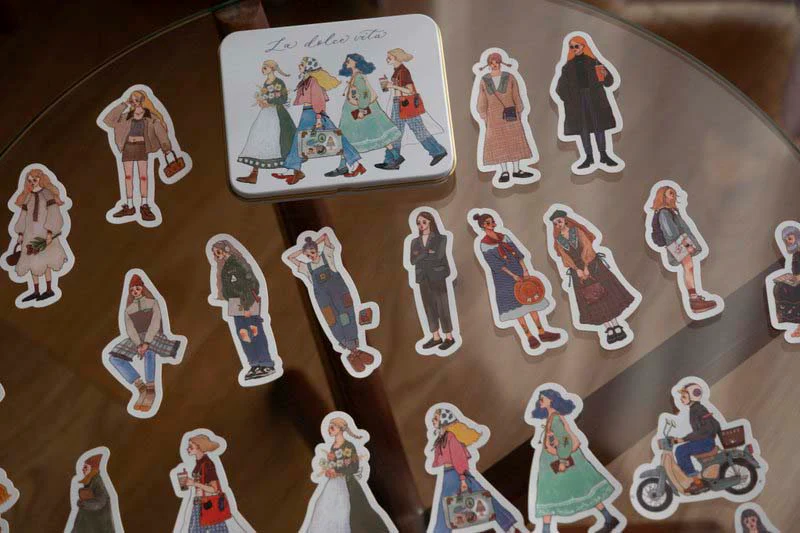 La Dolce Vita | Set de Pegatinas We Move Forward Happily (30pc) - Image 5