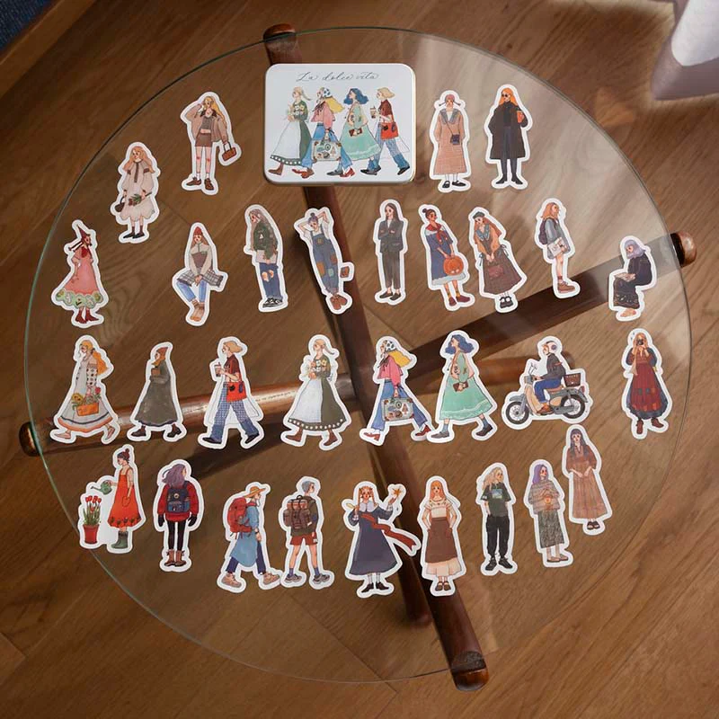 La Dolce Vita | Set de Pegatinas We Move Forward Happily (30pc) - Image 8