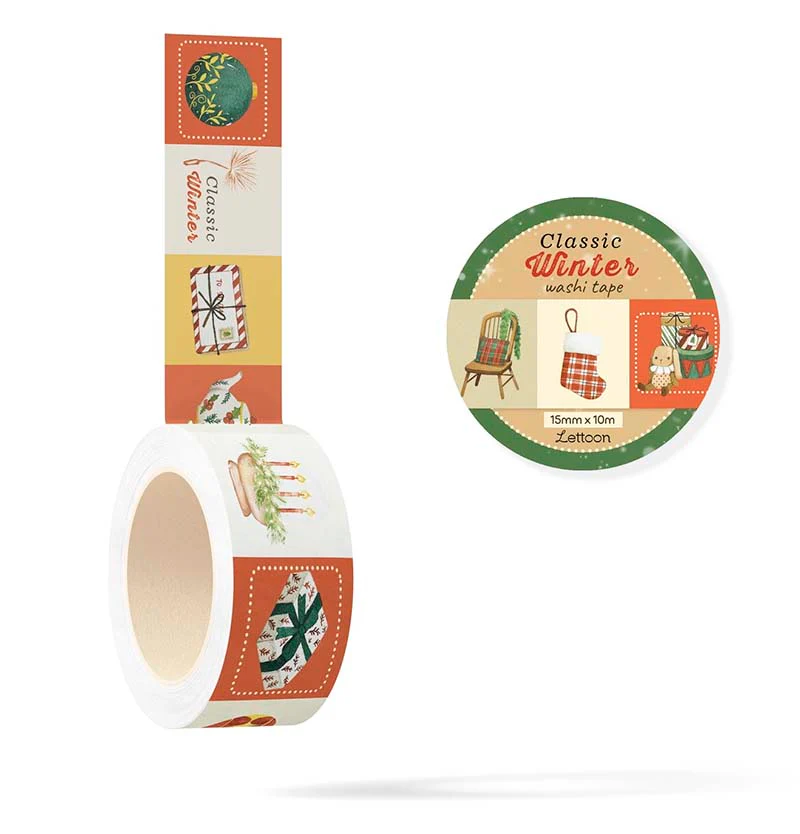LETTOOn | Classic Winter Washi Tape - Image 2