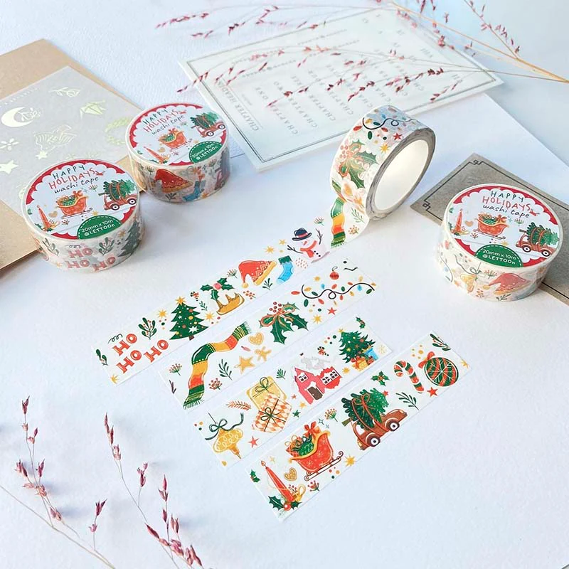 LETTOOn | Happy Holidays Washi Tape - Image 4