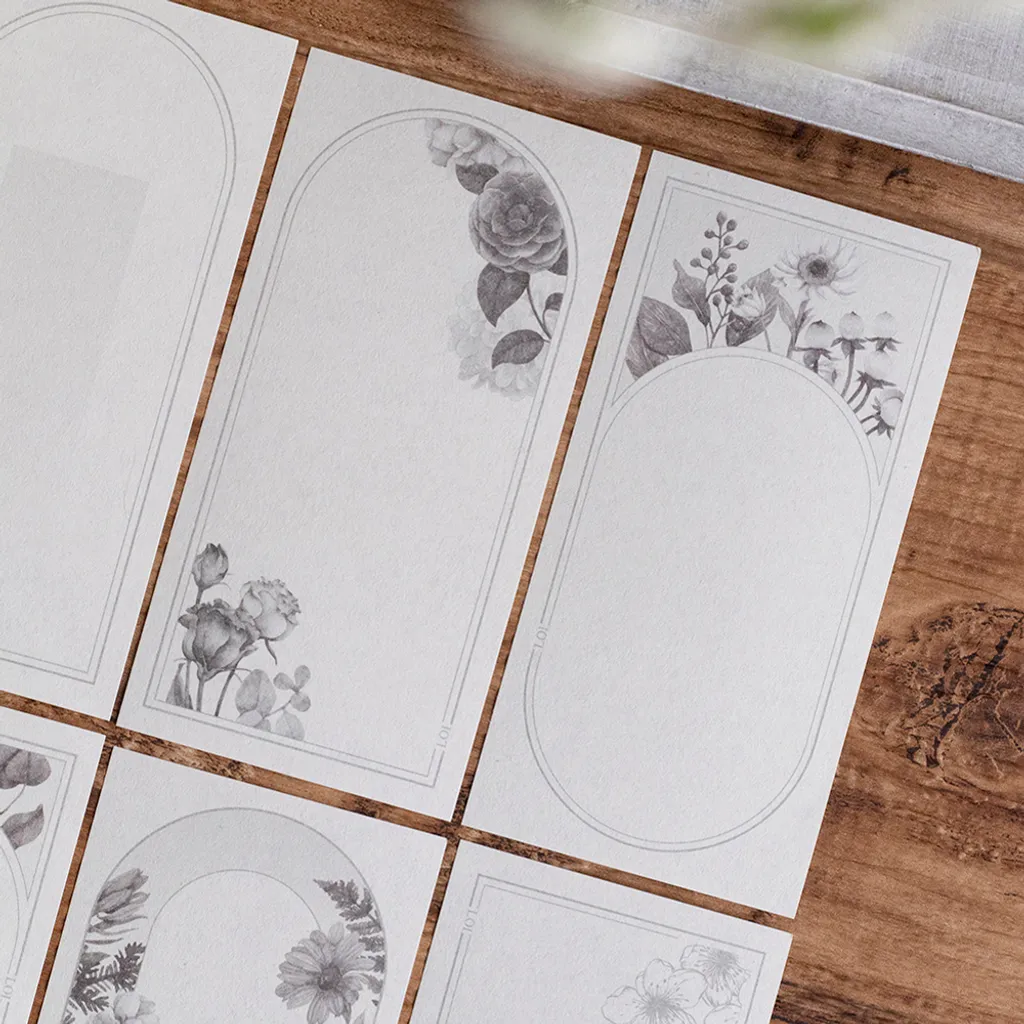 Loi Design | Papeles Decorativos Flower Collection Elegant Gray - Image 6